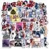 10 30 50 pcs Anime Evangelion Character Graffiti Cartoon DIY Phone Scrapbook Laptop Luggage Skateboard Sticker 1 - Evangelion Store