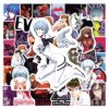 50 New Evangelion EVA Anime Stickers DIY Toys Kawaii Gift Decoration Scrapbook Waterproof Aesthetic 4 - Evangelion Store