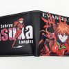 11 5X9 5CM Anime NEON GENESIS EVANGELION EVA Ayanami Rei Asuka Figure short version PU wallet 4 - Evangelion Store
