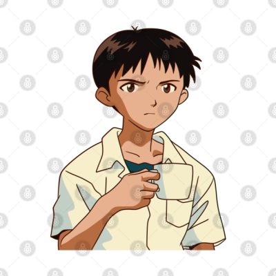 Shinji Coffee Throw Pillow Official Haikyuu Merch