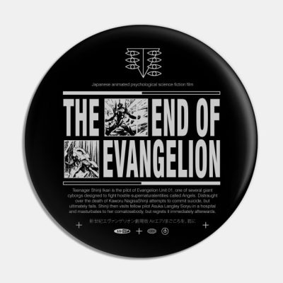 The End Of Evangelion Pin Official Haikyuu Merch