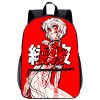 2023 New Anime NEON GENESIS EVANGELION EVA Ikari Shinji Ayanami Rei kawaii Figure high quality Backpack 2 - Evangelion Store