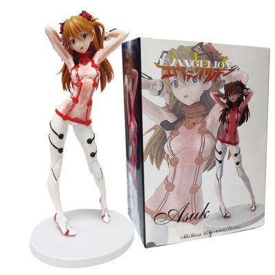 21cm Neon Genesis Evangelion Asuka Anime Figures EVA Ayanami Rei Action Figures Ikari Shinji Figurine PVC - Evangelion Store