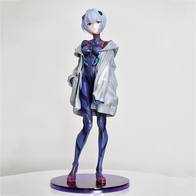 22cm Anime NEON GENESIS EVANGELION Figures EVA Millennials Illust Rei Ayanami Action Figures PVC Collection Model 1 - Evangelion Store