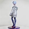 22cm Anime NEON GENESIS EVANGELION Figures EVA Millennials Illust Rei Ayanami Action Figures PVC Collection Model 3 - Evangelion Store