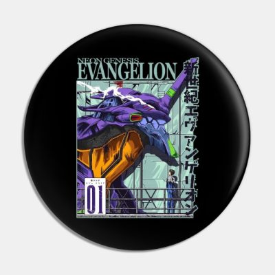 Evangelion Neon Genesis Evangelion Pin Official Haikyuu Merch