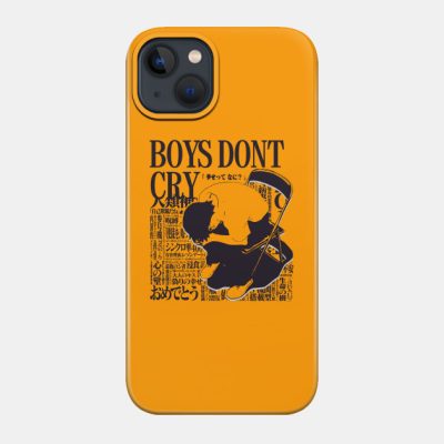 Neon Genesis Evangelion Shinji Ikari Boys Dont Cry Phone Case Official Haikyuu Merch