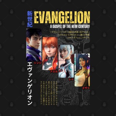 Evangelion Angels Crewneck Sweatshirt Official Haikyuu Merch