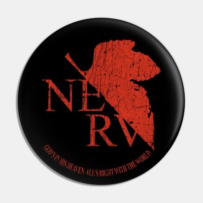 Nerv Evangelion Pin Official Haikyuu Merch