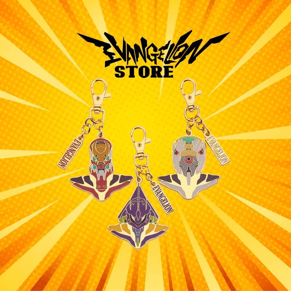 Evangelion Store - Neon Genesis Evangelion Keychain Collection