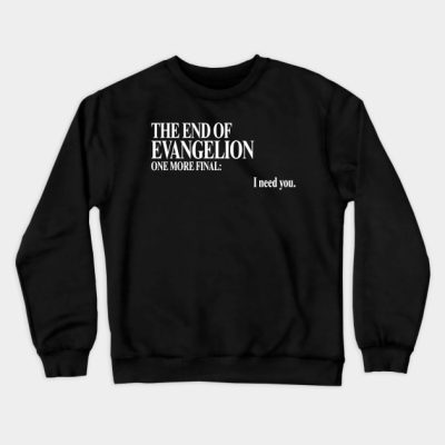 Neon Genesis Evangelion Crewneck Sweatshirt Official Haikyuu Merch
