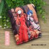 9X11 8CM New Anime NEON GENESIS EVANGELION EVA Ayanami Rei Asuka NERV Figure PU wallet coin 3 - Evangelion Store