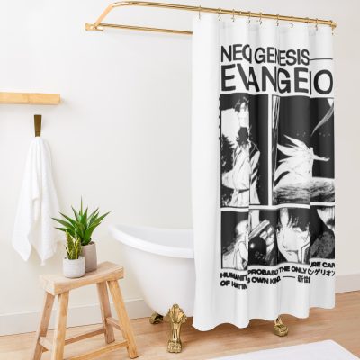 Neon Genesis - Evangelion Shower Curtain Official Evangelion Merch